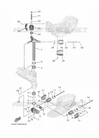 HOUDER 3 voor Yamaha XF425NSA 2021