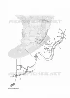 DEKSEL 3 voor Yamaha XF425NSA 2021