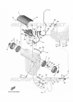 HOUDER 2 voor Yamaha XF425NSA 2021