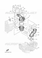 UITLAAT 2 voor Yamaha XF425NSA 2021