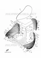 LAGERE DEKSEL 2 voor Yamaha XF425NSA 2021