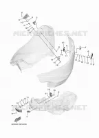 LAGERE DEKSEL 3 voor Yamaha XF425NSA 2021