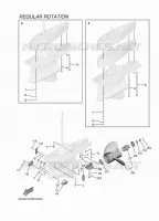 DEKSEL EN TRANSMISSIE PROPELLERS 3 voor Yamaha XF425NSA 2021