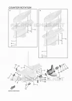 DEKSEL EN TRANSMISSIE PROPELLERS 6 voor Yamaha XF425NSA 2021