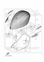 KUIP BOVENSTE voor Yamaha XF425NSA2 2021