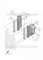 UITLAAT 1 voor Yamaha XF425NSA2 2021