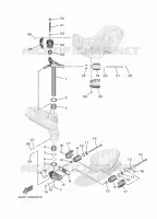 HOUDER 3 voor Yamaha XF425NSA2 2021
