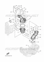 UITLAAT 2 voor Yamaha XF425NSA2 2021
