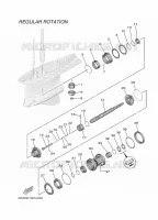 DEKSEL EN TRANSMISSIE PROPELLERS 2 voor Yamaha XF425NSA2 2021