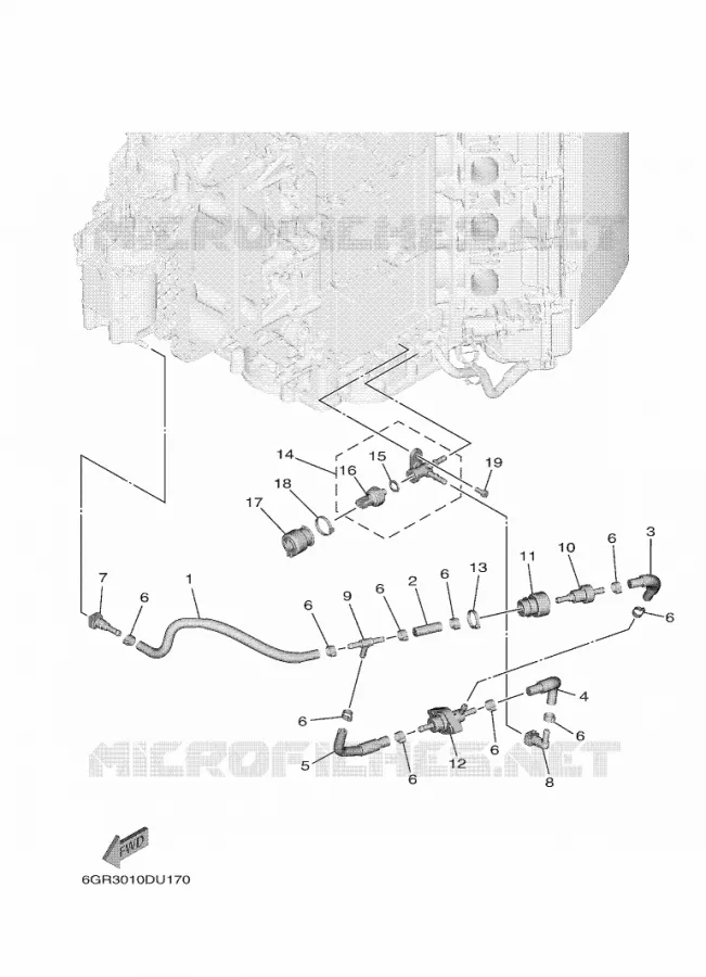 BRANDSTOF SYSTEEM 2 Yamaha OUTBOARD ENGINES 425hp (316.9kW) 2021 XF425  F425A