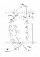 BENZINEPOMP 2 voor Yamaha F150XCA2 2021