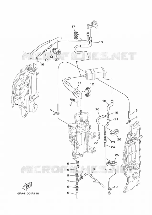 INLAAT 3 Yamaha OUTBOARD ENGINES 175hp (128.7kW) 2021 F175  F175CA