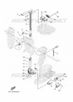 HOUDER 2 voor Yamaha F80LB 2021
