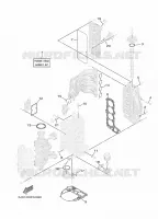 REPARATIESET 1 voor Yamaha F80LB 2021