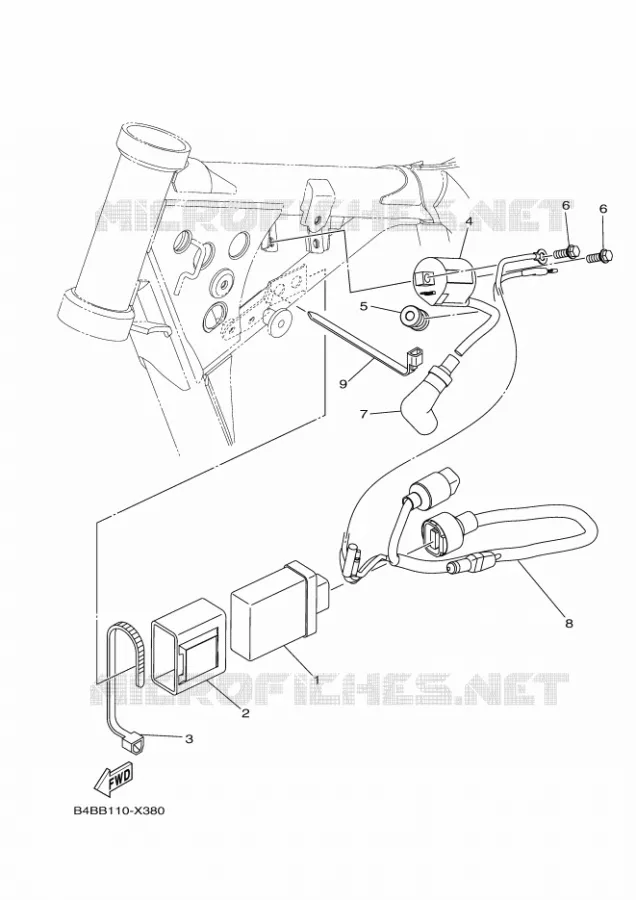 ELECTRISCH 1 Yamaha MOTO 85 2024 YZ  YZ85LW