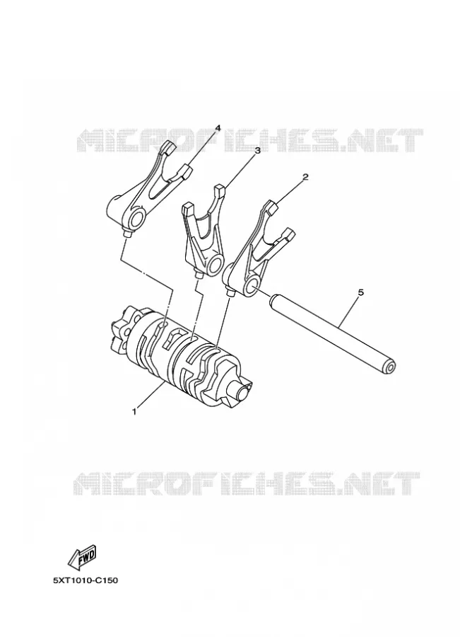 SCHAKELWALS Yamaha MOTO 250 2024 XT  XT250