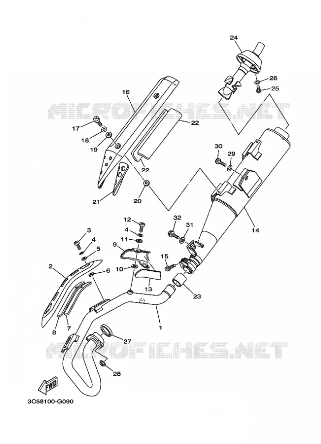 UITLAAT Yamaha MOTO 250 2024 XT  XT250