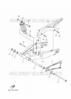 ACHTERBRUG / SCHOKBREKER voor Yamaha R3 2024
