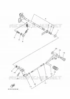 SCHAKEL STANG / PEDAAL voor Yamaha R3 2024
