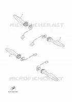 KNIPPERLICHT voor Yamaha TRACER 7 2024