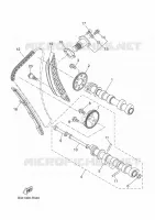NOKKENAS / KETTING voor Yamaha TRACER 7 2024