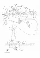 RADIATEUR / SLANG voor Yamaha TRACER 7 GT 2024