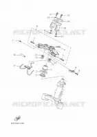 STUUR voor Yamaha TRACER 7 GT 35KW A2 2024