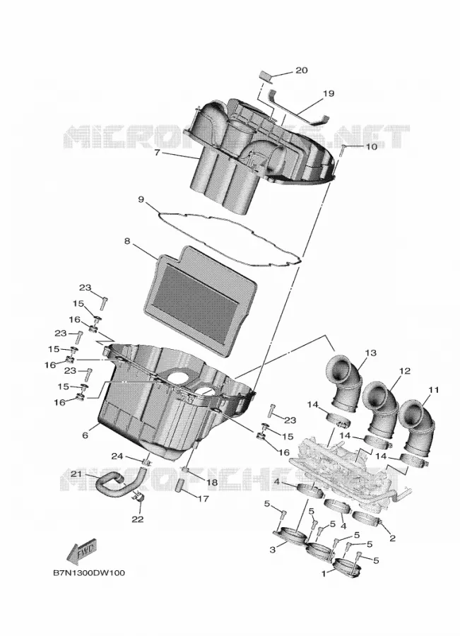 INLAAT 2 Yamaha MOTO 900 2024 TRACER  MTT890