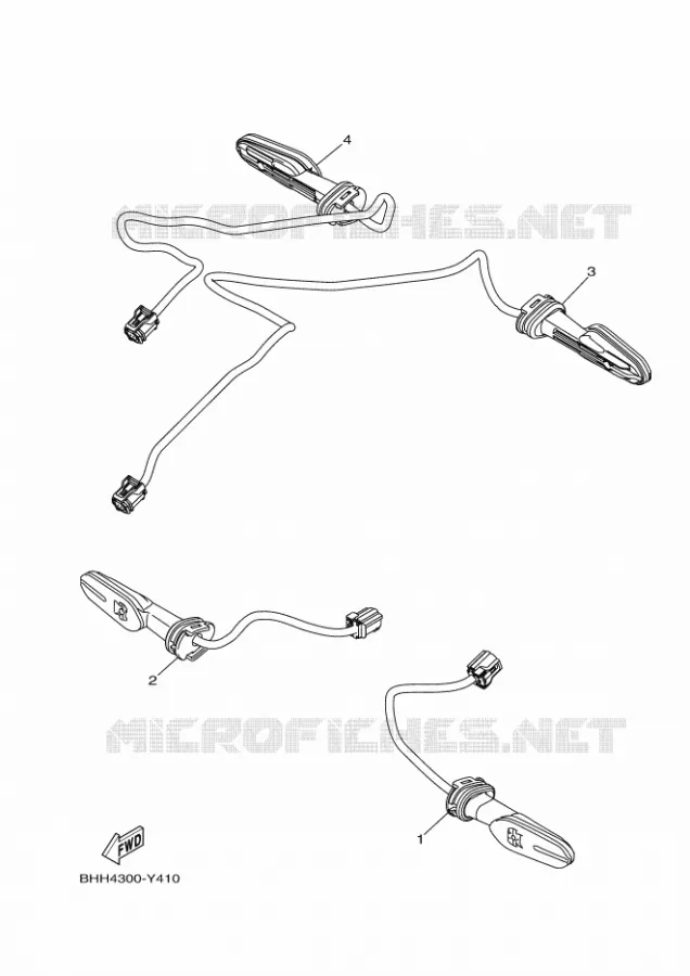 KNIPPERLICHT Yamaha MOTO 700 2024 MT  MTN690-U