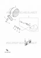 ACHTERLICHT voor Yamaha XSR 700 35KW A2 2024