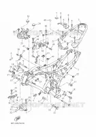 FRAME voor Yamaha XSR 700 35KW A2 2024
