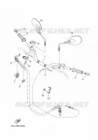 STUUR / KABEL voor Yamaha XSR 700 35KW A2 2024