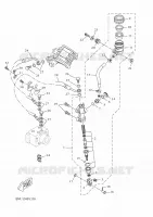 REMPOMP ACHTER voor Yamaha R125 2024