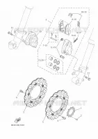 REMKLAUW VOOR voor Yamaha TENERE 700 35KW A2 2024