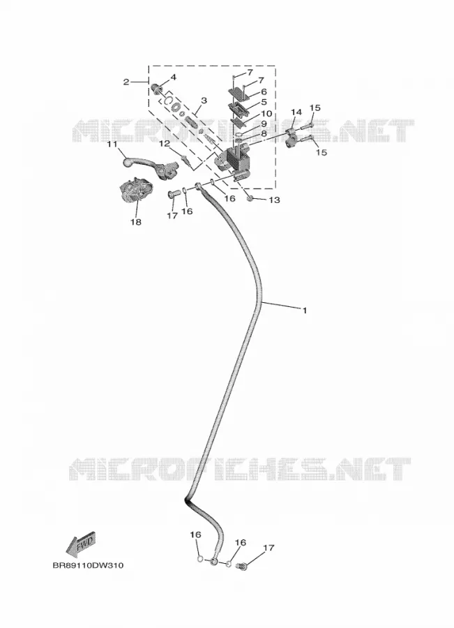 REMPOMP VOOR Yamaha MOTO 65 2024 YZ  YZ65