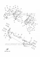 BEENSCHERM voor Yamaha MT-125 2024