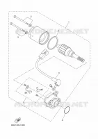 STARTMOTOR voor Yamaha MT-125 2024