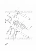 SCHAKELWALS / VORKEN voor Yamaha MT-07 2024