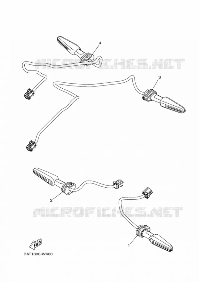 KNIPPERLICHT Yamaha MOTO 700 2024 MT  MTN690