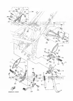 STANDAARD / VOETSTEUN voor Yamaha MT-03 2024