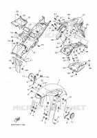 SPATBORD voor Yamaha R3 2024