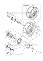 ACHTERWIEL voor Yamaha MT-10 2024