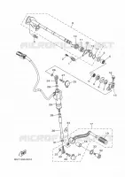 SCHAKEL STANG / PEDAAL voor Yamaha MT-10 2024