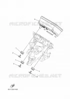 TELLERSET voor Yamaha MT-10 2024
