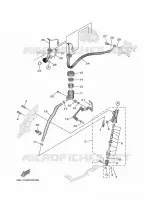REMPOMP ACHTER voor Yamaha TRACER 9 GT 2024