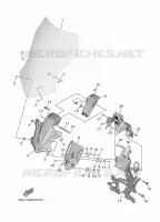 WINDSCHERM voor Yamaha TRACER 9 GT 2024