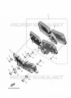 TELLERSET voor Yamaha TRACER 9 GT 2024