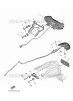 ACHTERLICHT voor Yamaha TRACER 9 GT 2024
