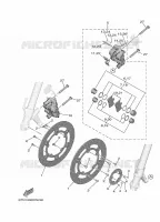 REMKLAUW VOOR voor Yamaha TRACER 9 GT 2024