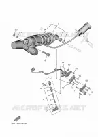 ACHTER SCHOKBREKER voor Yamaha TRACER 9 GT 2024